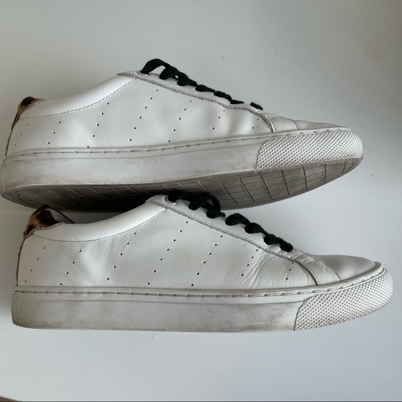 J. Crew Saturday sneakers with leopard calf hair detail - Picture 8 of 11